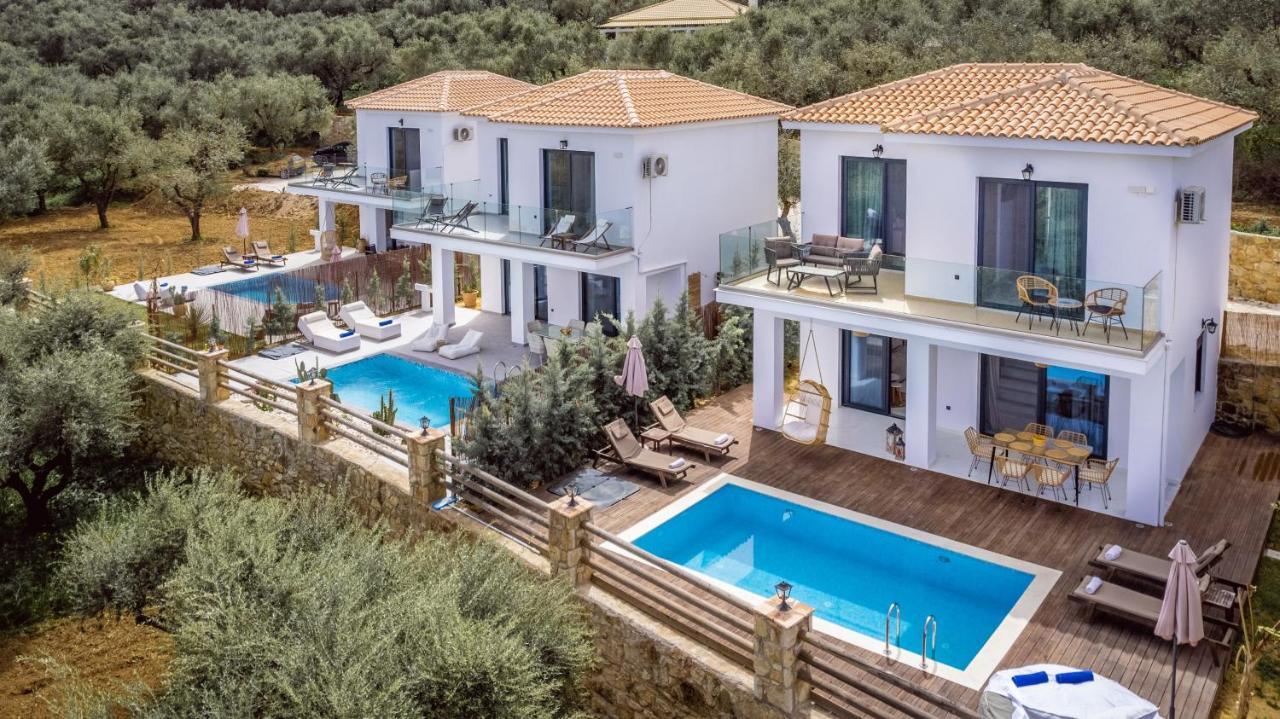 Queen Of Zakynthos Luxury Villas Amoudi Exterior foto