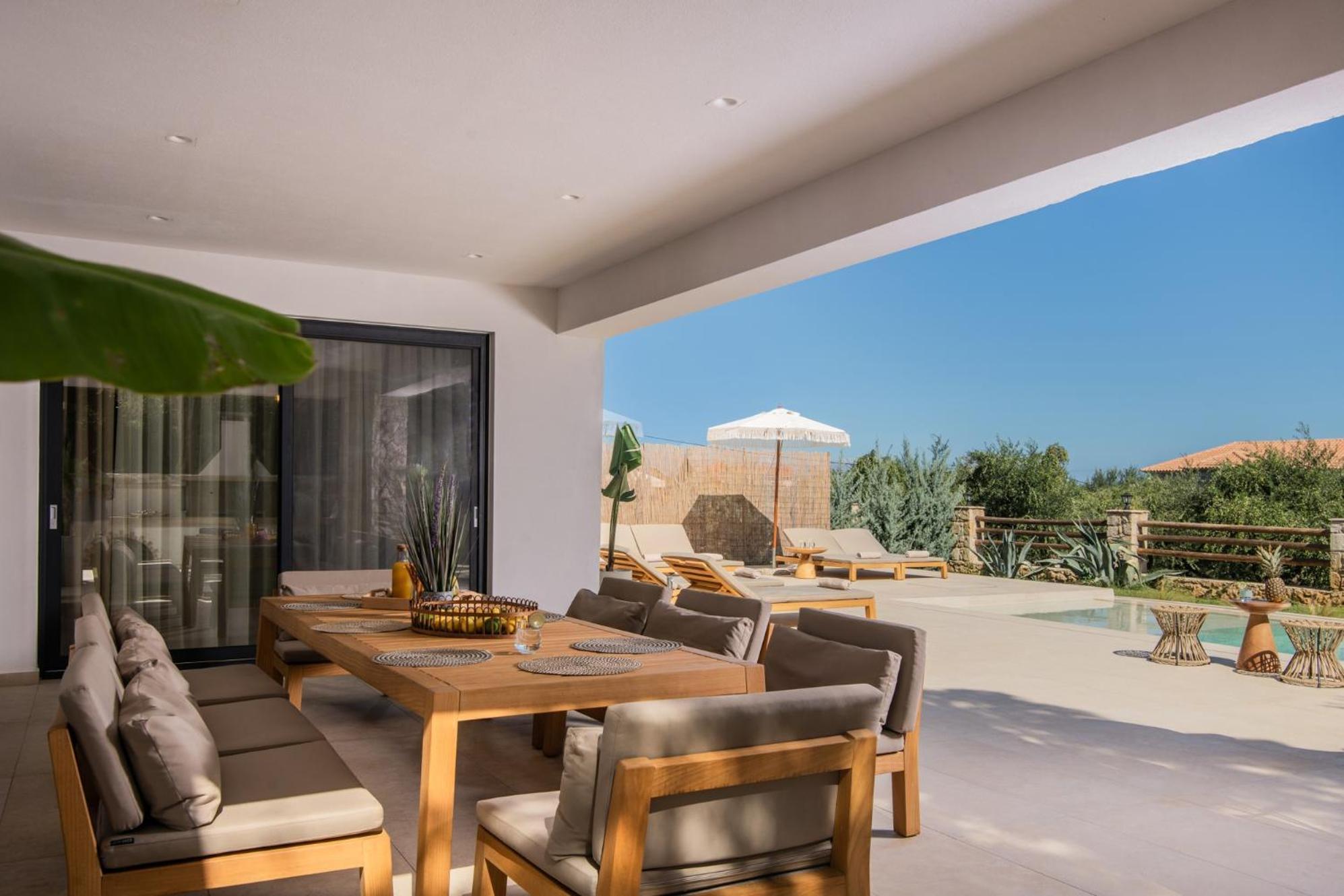 Queen Of Zakynthos Luxury Villas Amoudi Exterior foto