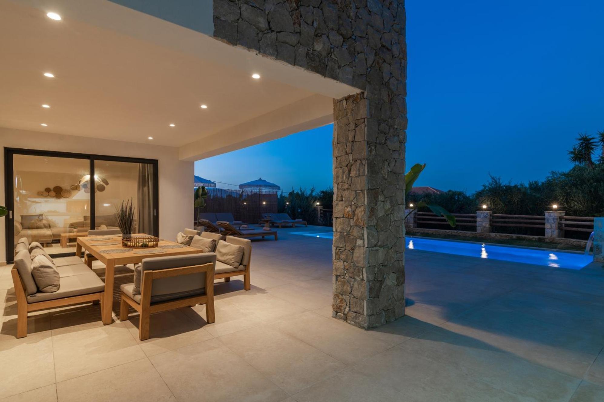 Queen Of Zakynthos Luxury Villas Amoudi Exterior foto